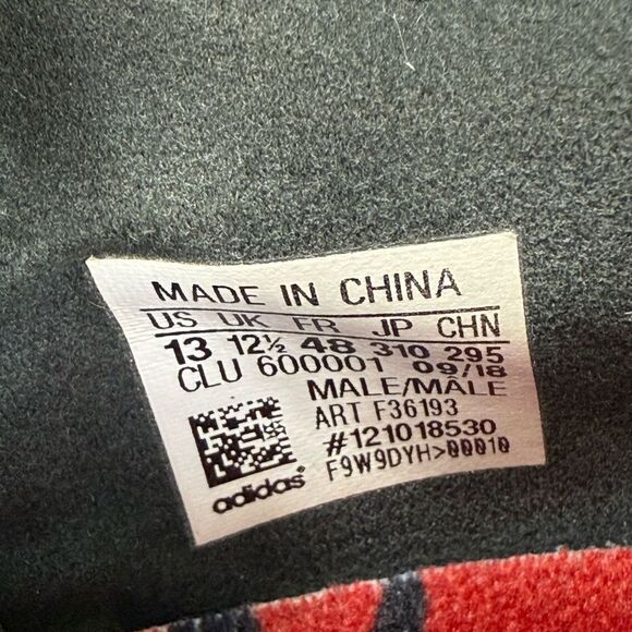 adidas Pureboost Go Ren Zhe athletic sneaker shoes men’s size 13 - Picture 7 of 8